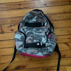 Burton Multicolor Camouflage Backpack